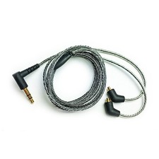 Hörluchs Easy Up Kabel MMCX Stecker für Easy Up In-Ear-Hörer 1,2 m Länge Grau