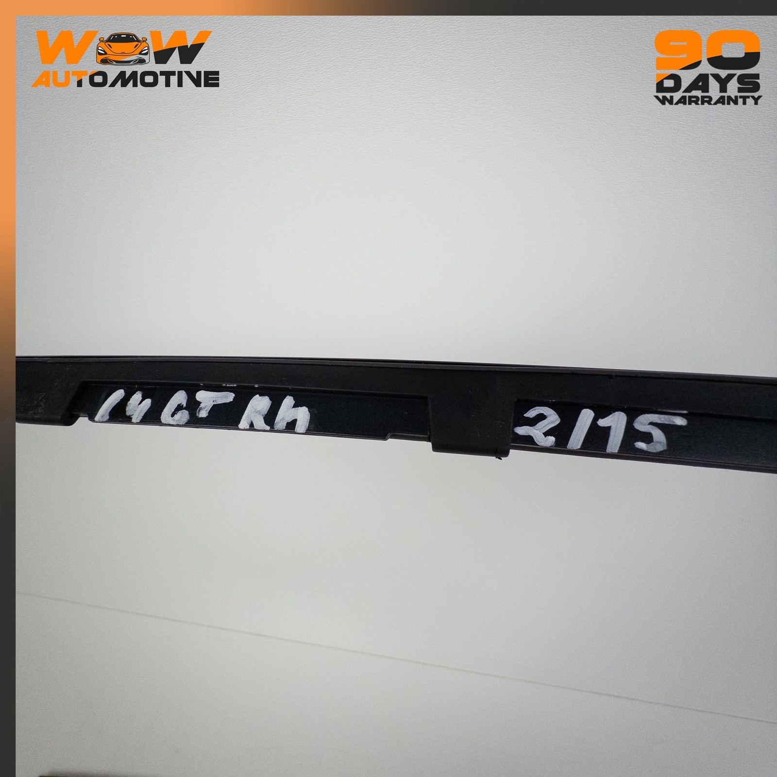 07-18 BENTLEY CONTINENTAL GT LEFT RIGHT WINDSCREEN DRIP SEAL MOLDING SET OEM