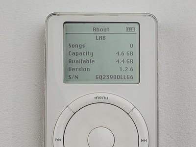 Original Scroll Wheel Apple iPod Classic 1st Generation (M8541