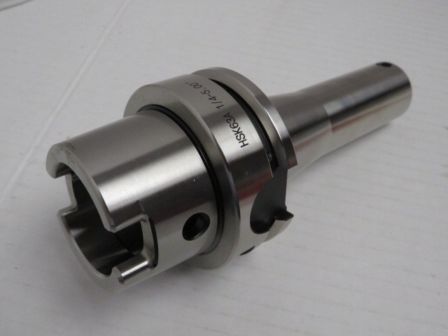 ACCUPRO (778384) HSK63A TAPER END MILL HOLDER: 1/4" HOLE DIAMETER, 5" PROJECTION
