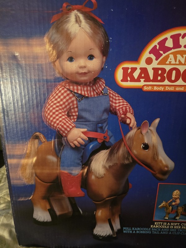 1984 Kitt and KABOODLE DOLL and Horse Never  Opened