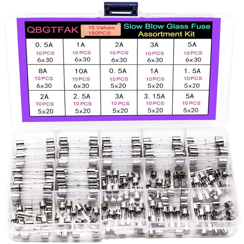 AGC GLASS FAST BLOW FUSE 6.25amp / 6x30mm / 10 PIECES (qzty) - We Have