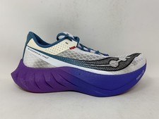 Women's Saucony Endorphin Pro 4, White/Shadow, 8 B Medium US