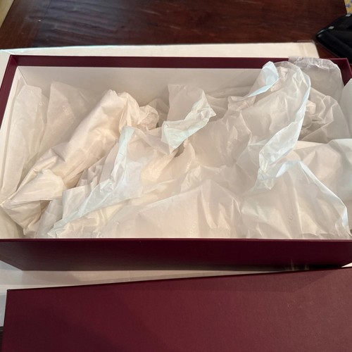 Authentic Gucci Rare Burgundy Empty Gift Storage Box 14.5” x 8.25” x 5.25” - Picture 5 of 6