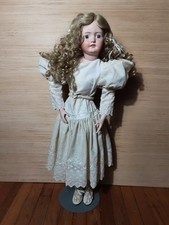 Reproduction Simon Halbig Doll 31" 1079 Germany Bisque Head READ