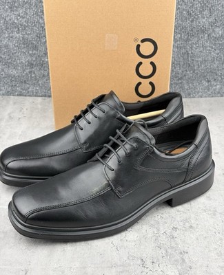 ECCO Helsinki 2 Black Mens Dress Derby EU 44 US 10-10.5 New In Box