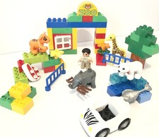 Lego Duplo: Il Mio Primo Zoo 6136 - 💯% Completo Elefante Giraffa Tigre Orso Polare