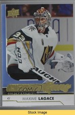 2017-18 Upper Deck Young Guns Silver Foil Maxime Lagace #482 READ 0zu