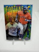 2025 Topps Chrome Logofractor Edition - Fortune 15 Yordan Alvarez #F15-9