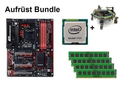 Bundle Gigabyte GA-Z170X-Ultra Gaming + Intel Core i7 + 8GB - 64GB RAM