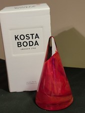 Kosta Boda Atoll Red Tree Anna Erhner