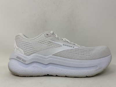 Women's Brooks Ghost Max 2, Bright White/Bright White, 8 B Medium US