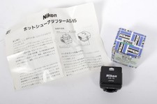 Nikon AS-15 PC sync hot shoe mount terminal adapter 9286