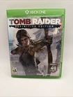 Tomb Raider -- Definitive Edition (Microsoft Xbox One, 2014) CIB Tested Working