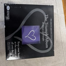 RETIRED Creative Memories 7x7 The Triumph Purple Heart Scrapbook Album