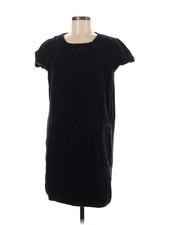 Mango Women Black Casual Dress M