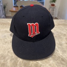Minnesota Twins Hat/Cap by New Era Cool Base Adult Size 7 5/8 Genuine MLB