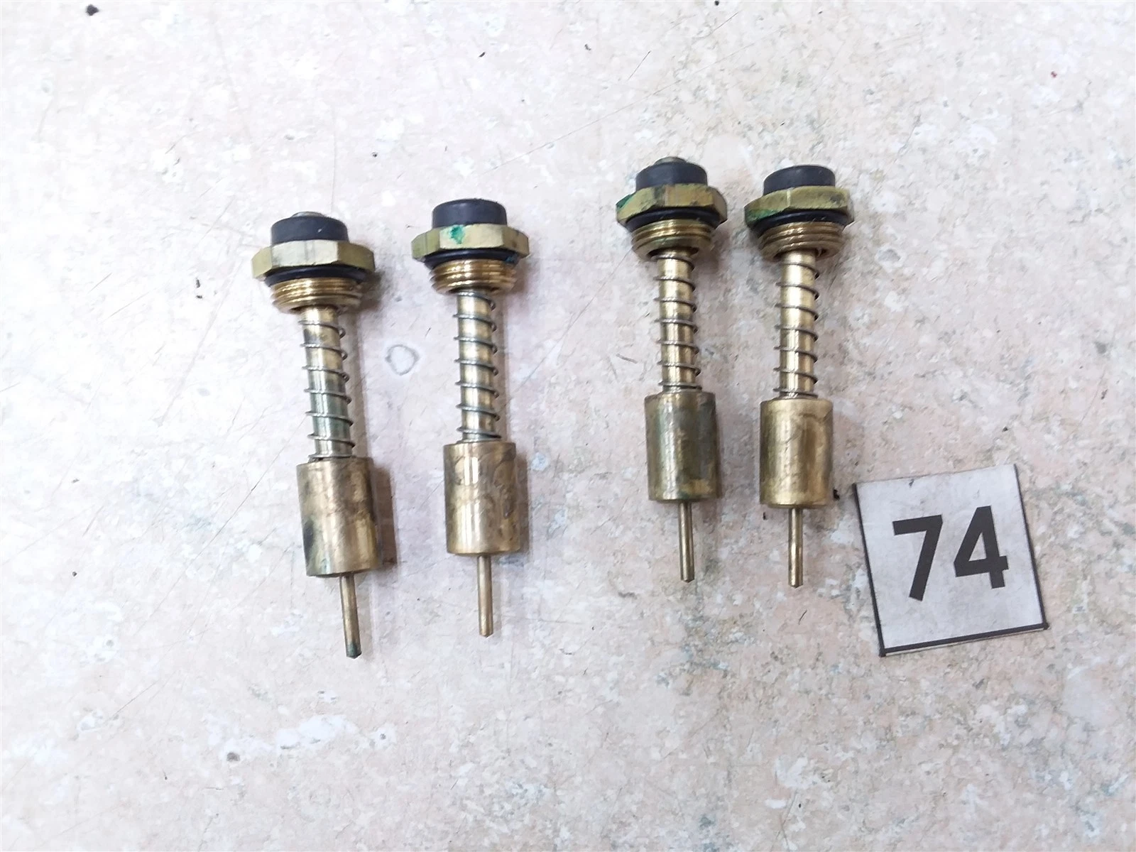 Suzuki GS750-ES GS750E Carbs Carburetor Choke Plungers Set 1983 #74 ACP-10