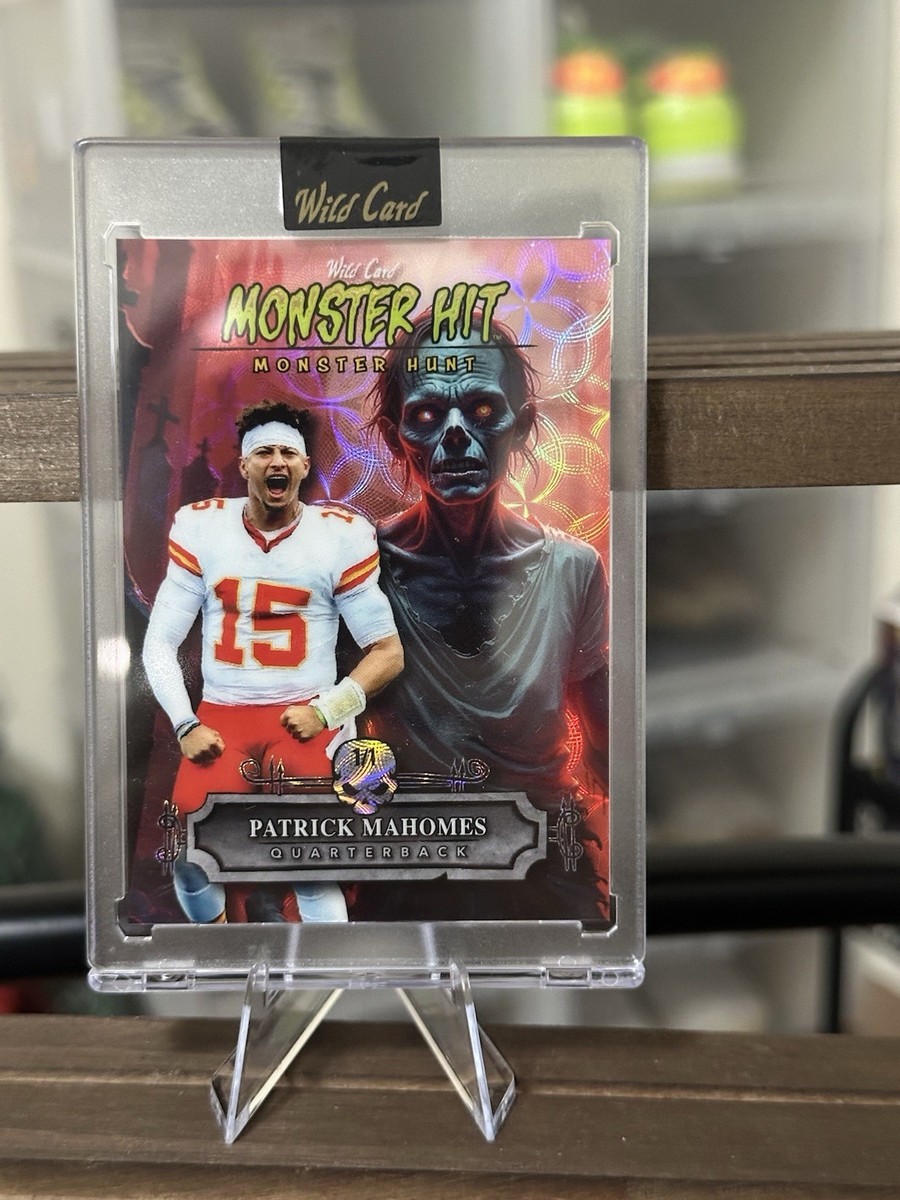 レア　DOWRY POLE PATRICK HUNT 2025 Wild Card Haunted Hits Monster Hit Patrick Mahomes 1/1