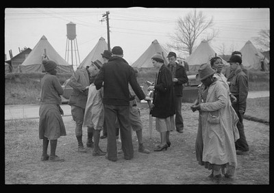 Typhoid inoculation at Marianna,Arkansas,AR,February 1937,Edwin Locke,FSA,1 1