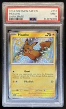 2024 Pokemon Paldean Fates Pikachu #131/091 PSA 9