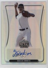 2020 Leaf Metal Draft Noelvi Marte #BA-NM1 Auto 8d2