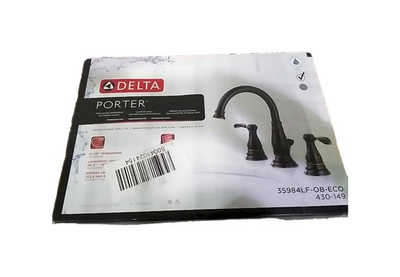 #ad Delta Porter 8 Widespread 2 Handle Faucet Oil Rubbed Bronze 35984LF OB ECO $105.22