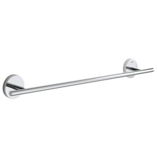 Grohe 40459001 BauCosmopolitan Towel Rail 20in Chrome Concealed Fastening