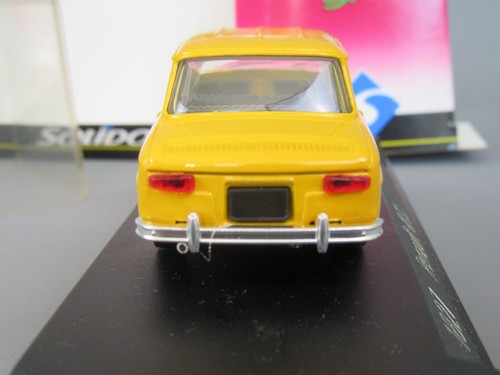 D145 Solido 1827 Renault 8 S 1968 Jaune 1:43 Sixties + Boite - Picture 5 of 17