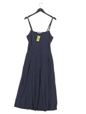Ines De La Fressange x Uniqlo Slip Midi Dress M in Blue
