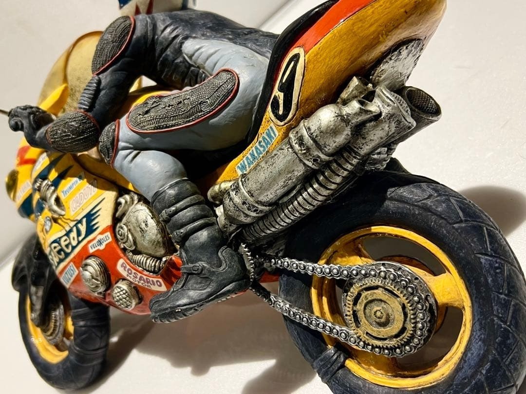 Guillermo Forchino Speedy Motorcycle Figurine 38cm Comic Art