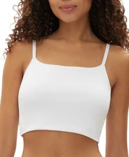 GAP Body Womens Comfort Logo Cropped Bralette - Multiple Colors