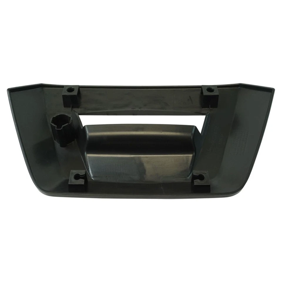 Bisel de manija de puerta trasera con ojo de cerradura negro liso para 02-06 Cadillac Escalade EXT Foto 4 de 4