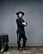 George Custer Blue Portrait 4x6 Picture Celebrity Print