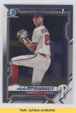 2021 Bowman Draft Chrome Micah Ottenbreit #BDC-170 READ 0o6v