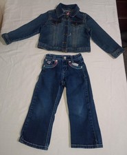 Jeans Jacket Size 3T New NWT Girls Denim Coat TCP Stretch 35 Retail Toddler