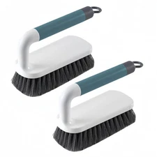 Scrub Brush, Scrubbing Cleaning Brushes, Heavy Duty Cleaning Brushes with Handle