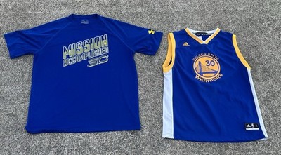 Stephen Curry #30 Adidas Golden State Jersey & Under Armour Heat