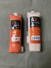 2- SportDOG Brand Natural Canvas Dummy, Dog Training Orange Holds Game Scent