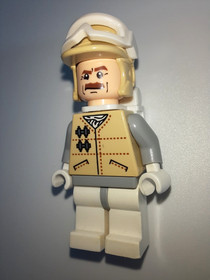 LEGO Star Wars Hoth Rebel Troopers + Officer & Zev Senesca (Set 8083) Minifigure