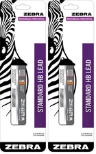 Zebra Pen Standard HB Lead Mechanical Pencil Refill, 0.7mm, 2 Pack