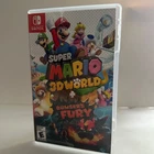 Super Mario 3D World + Bowser's Fury Nintendo Switch CIB Complete Tested & Works