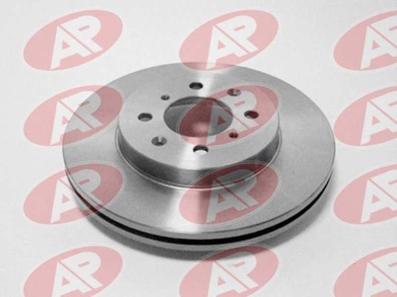 Disques avant ventilés anti-vibration pour Honda Civic VII Hatchback au freinage stable