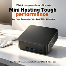 Mini PC Intel N150 3.6GHz Win11 16GB DDR4 512GB SSD Triple Display WiFi6 Office-