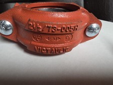 Victaulic 2-1/2" / 73 005H Clamp Coupling Orange Style 73 Free Shipping
