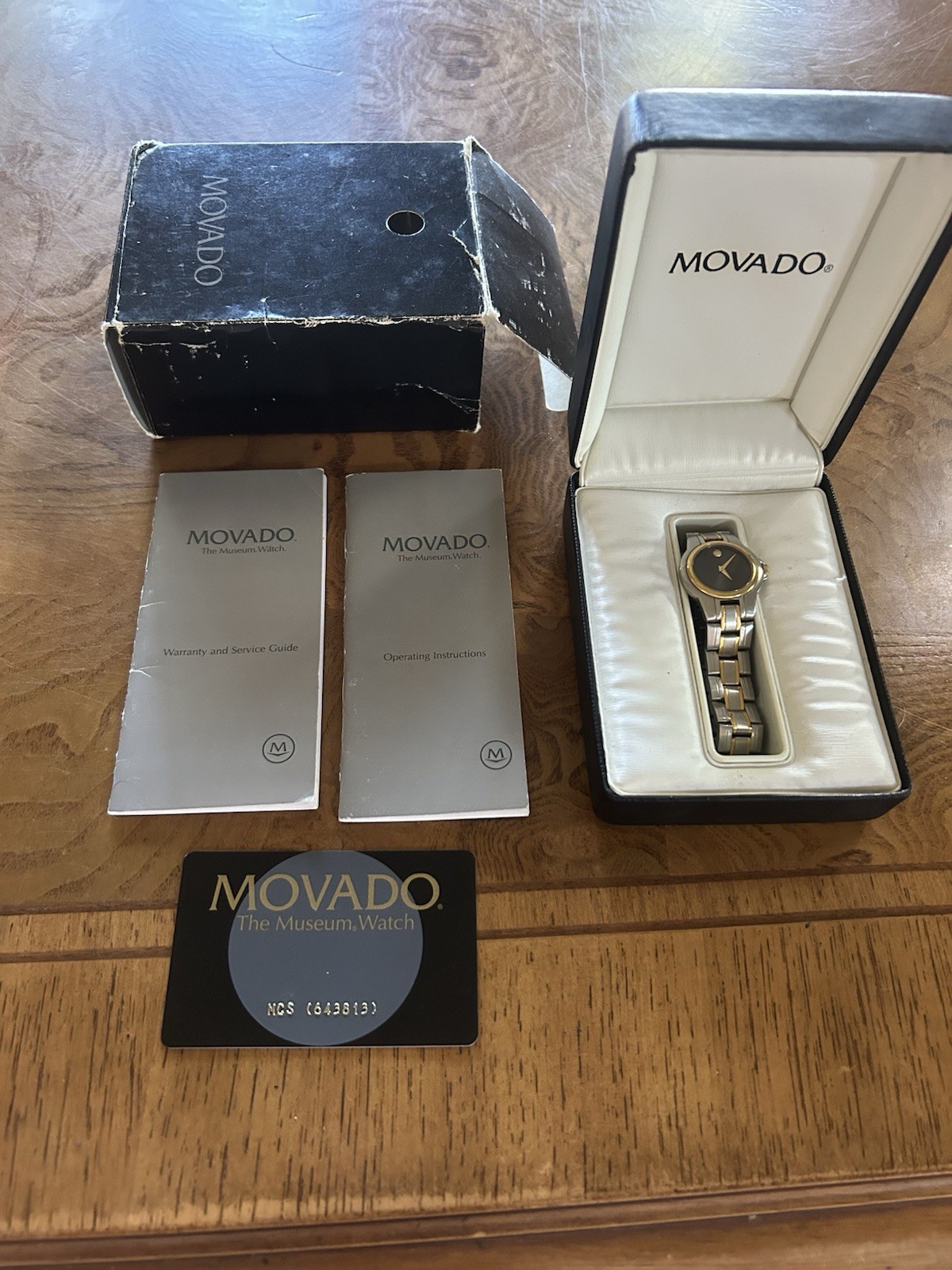 Movado 1881 Quartz Stainless Steel Watch with Sapphire Crystal 81-E3-828 3490235