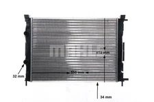 Mahle Radiator [CR41000S] US