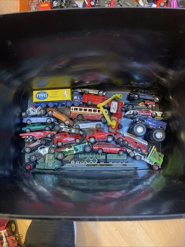 Job Lot of Vintage - Diecast Bundle Trucks Cars Trailers - Matchbox Corgi ETC