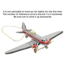 :Metal Aircraft Model Vintage Metal Airplane Model Tinplate Retro Airplane