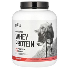 Grass Fed Whey Protein Powder, Strawberry, 5 lb (2.27 kg) 16.80 per gallon